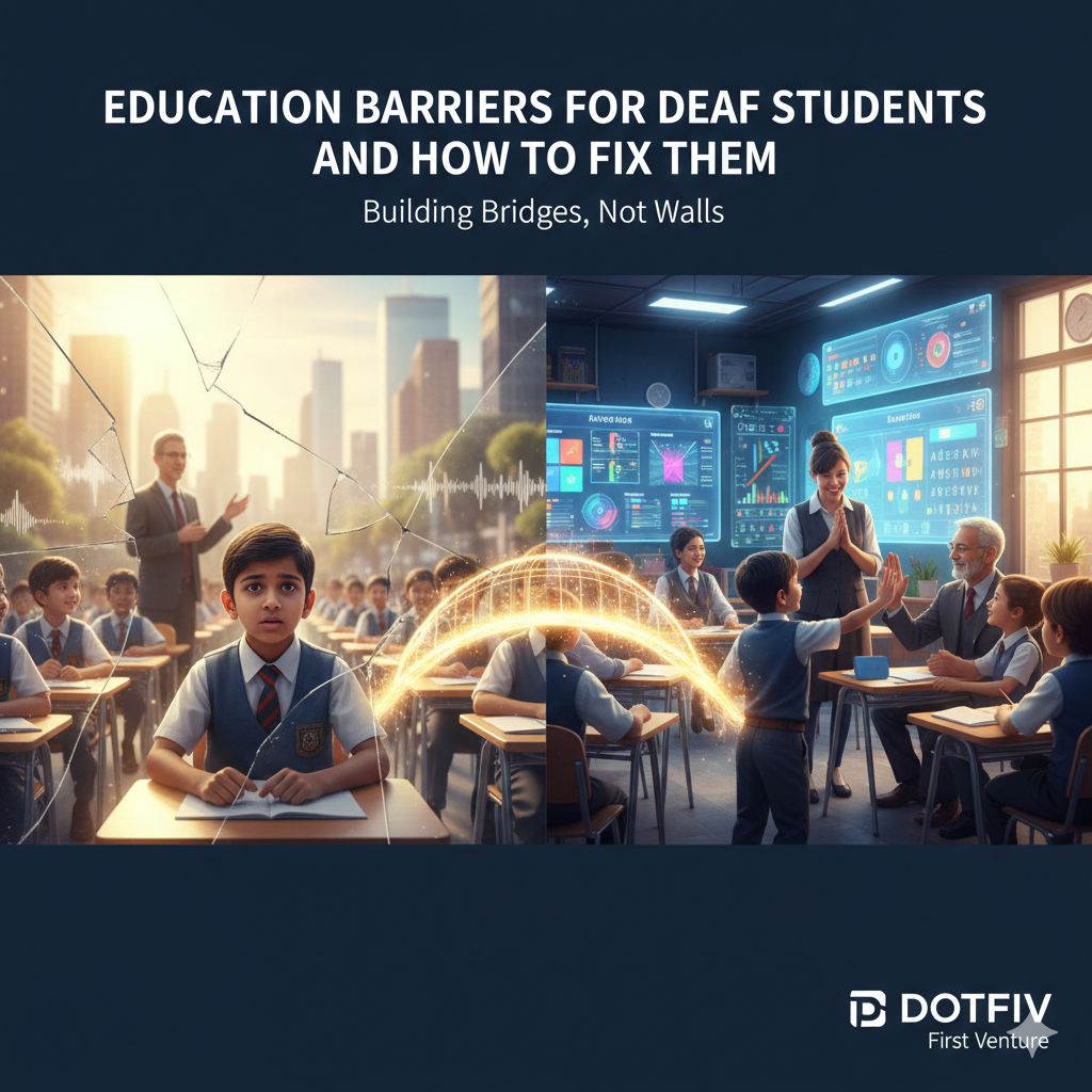 Education Barriers for Deaf Students and How to Fix Them t